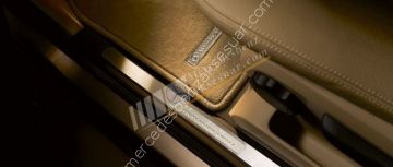 Mercedes Benz Krom Kapı Eşik Kaplaması 2 parça Arka Set