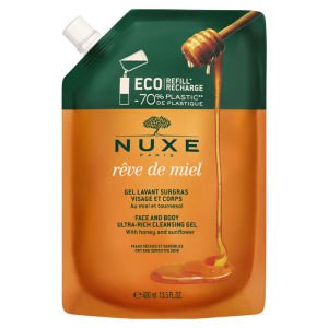 Nuxe Reve de Miel Face and Body Ultra Rich Cleansing Gel 400 ml - Refill