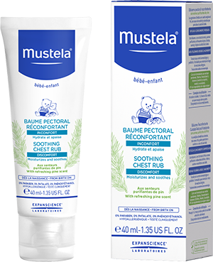 Mustela Soothing CHEST RUB 40ml