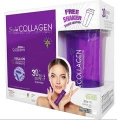 Suda Collagen Takviye Edici Gıda Karpuz Aromalı 30 x 10 gr - Toz Saşe