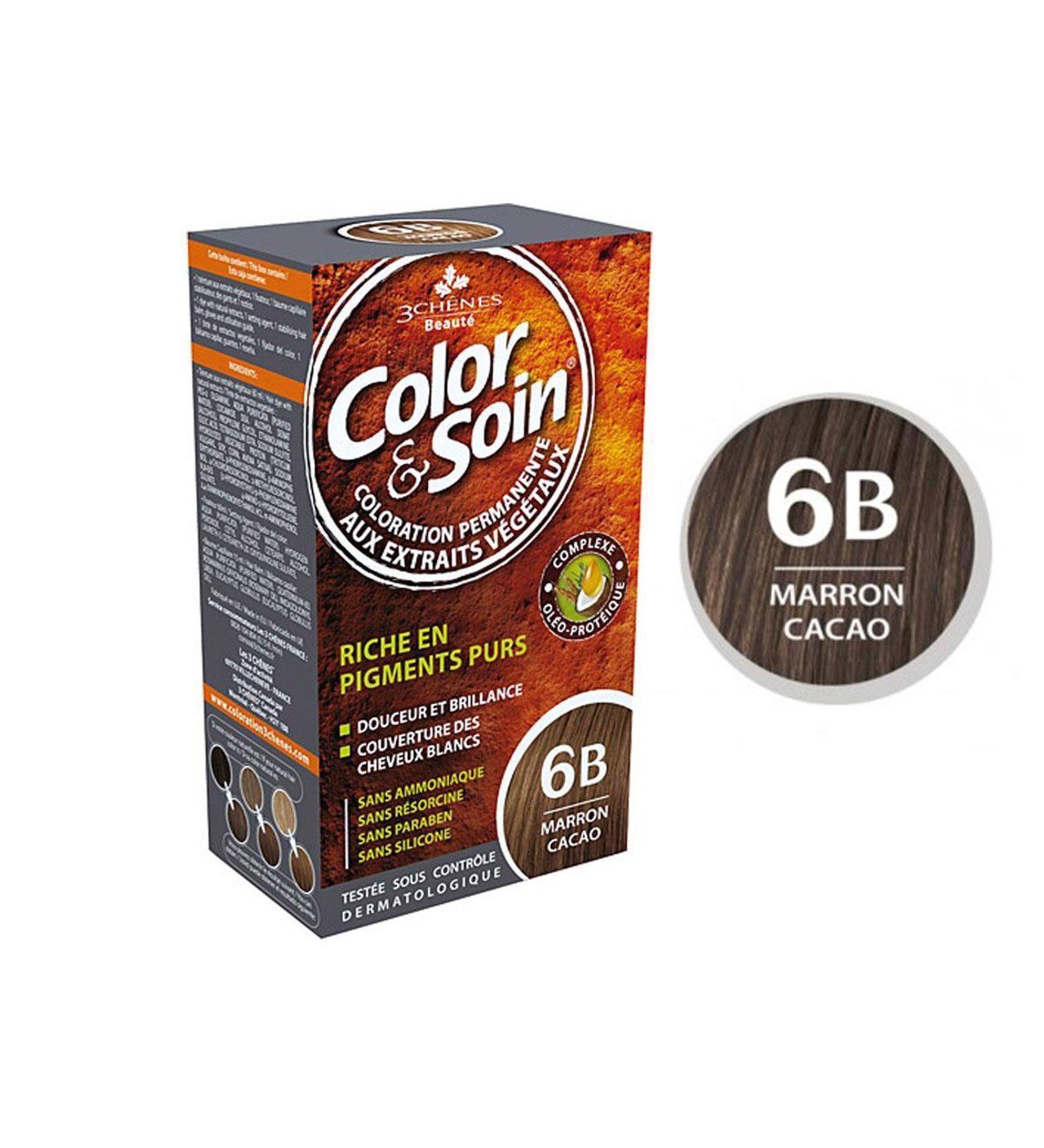 Color Soin Organik Saç Boyası - 6B