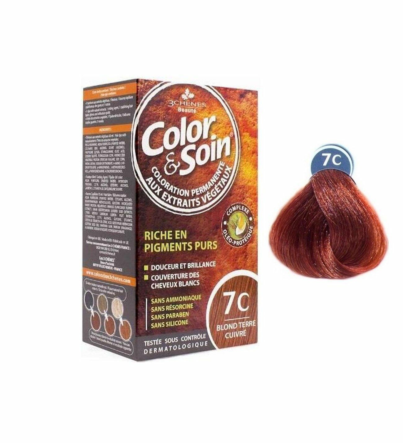 Color Soin Organik Saç Boyası - 7C