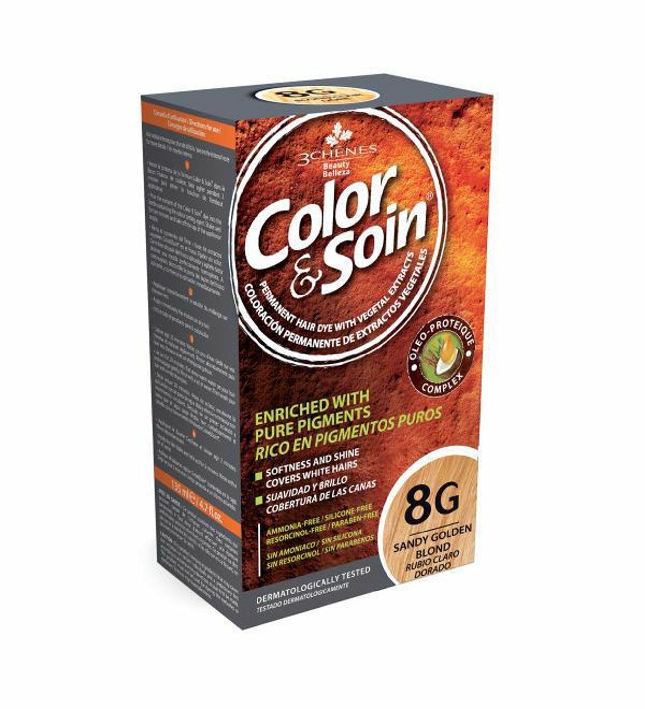 Color Soin Organik Saç Boyası - 8G