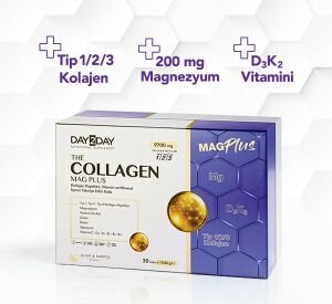 Day2Day The Collagen Mag Plus Takviye Edici Gıda 30 Şase