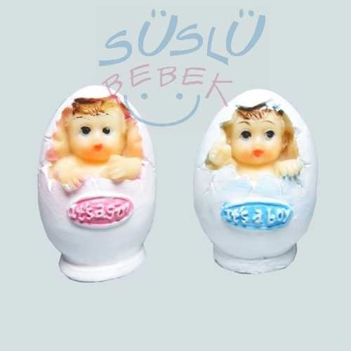 AR 0680 Yumurtadan Çıkan Bebek Biblo 20 Adet