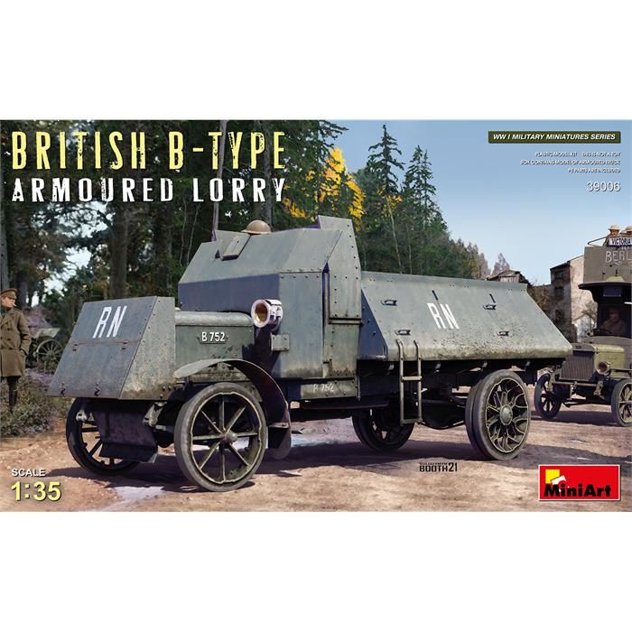 MiniArt İngiliz B Tipi Zırhlı Kamyon