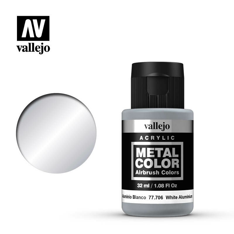 White Aluminium 32ml.