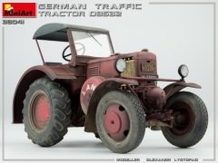 Alman Trafik Traktör D8532 Maket Traktör