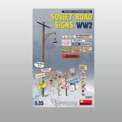 MiniArt II. Dünya Savaşı Sovyet Yol İşaretleri