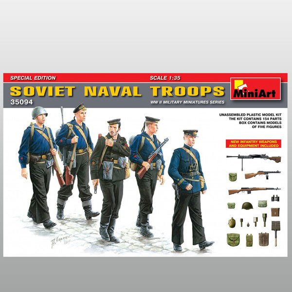 MiniArt Sovyet Deniz Birlikleri Özel Üretim