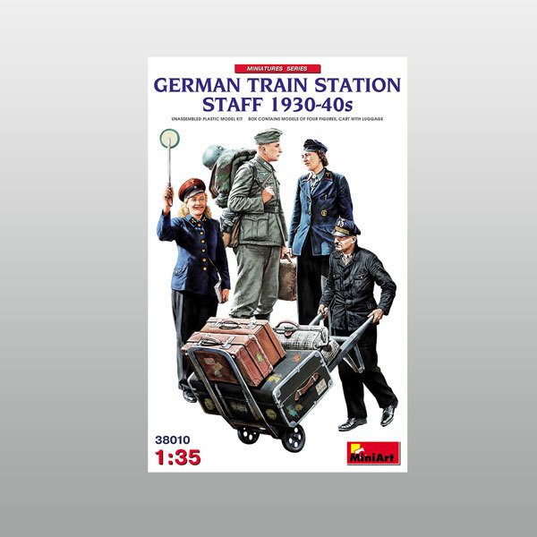 MiniArt Alman Tren İstasyonu Görevlisi 1930-40