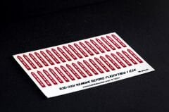 1/32 Remove Before Flight Flamaları 3D Decal Set