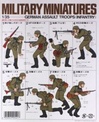 German Assault Troops (Note die cut)