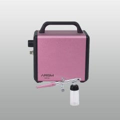 Arism Mini SP-540 Airbrush Seti Pembe