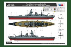 French-Navy Dunkrque Battleship