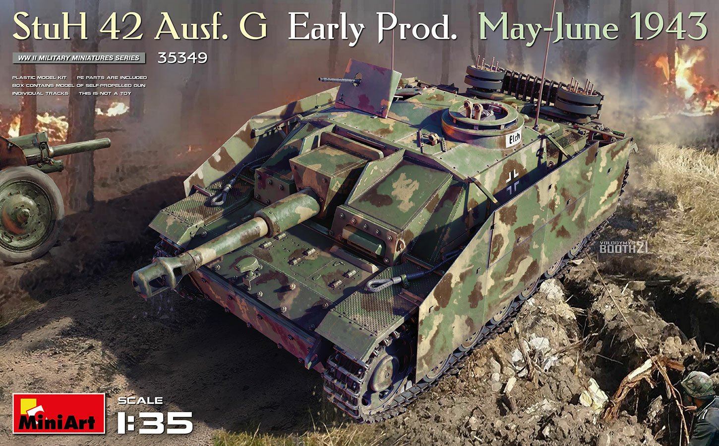MiniArt StuH 42 Ausf. G. Early Prod (Mayıs-Haziran 1943)
