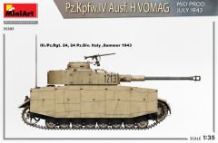 MiniArt Pz. Kpfw. IV Ausf. H Vomag. Mid Prod. (Temmuz 1943) Interior Kit