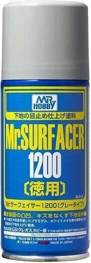 Mr.Surfacer 1200, Gri, Sprey Astar 170ml.