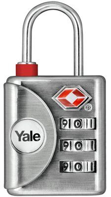 Yale Kontrol Göstergeli Şifreli Asma Kilit - Gri
