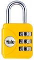 Yale Geniş Tip Mini Şifreli Asma Kilit - Seyahat Serisi