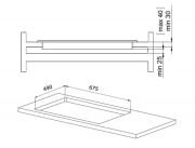 LAVA / 70 cm Siyah Vetro Seramik Ocak KOD : 10FHV1122TMP