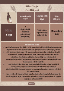 Hint Yağı 50 Ml