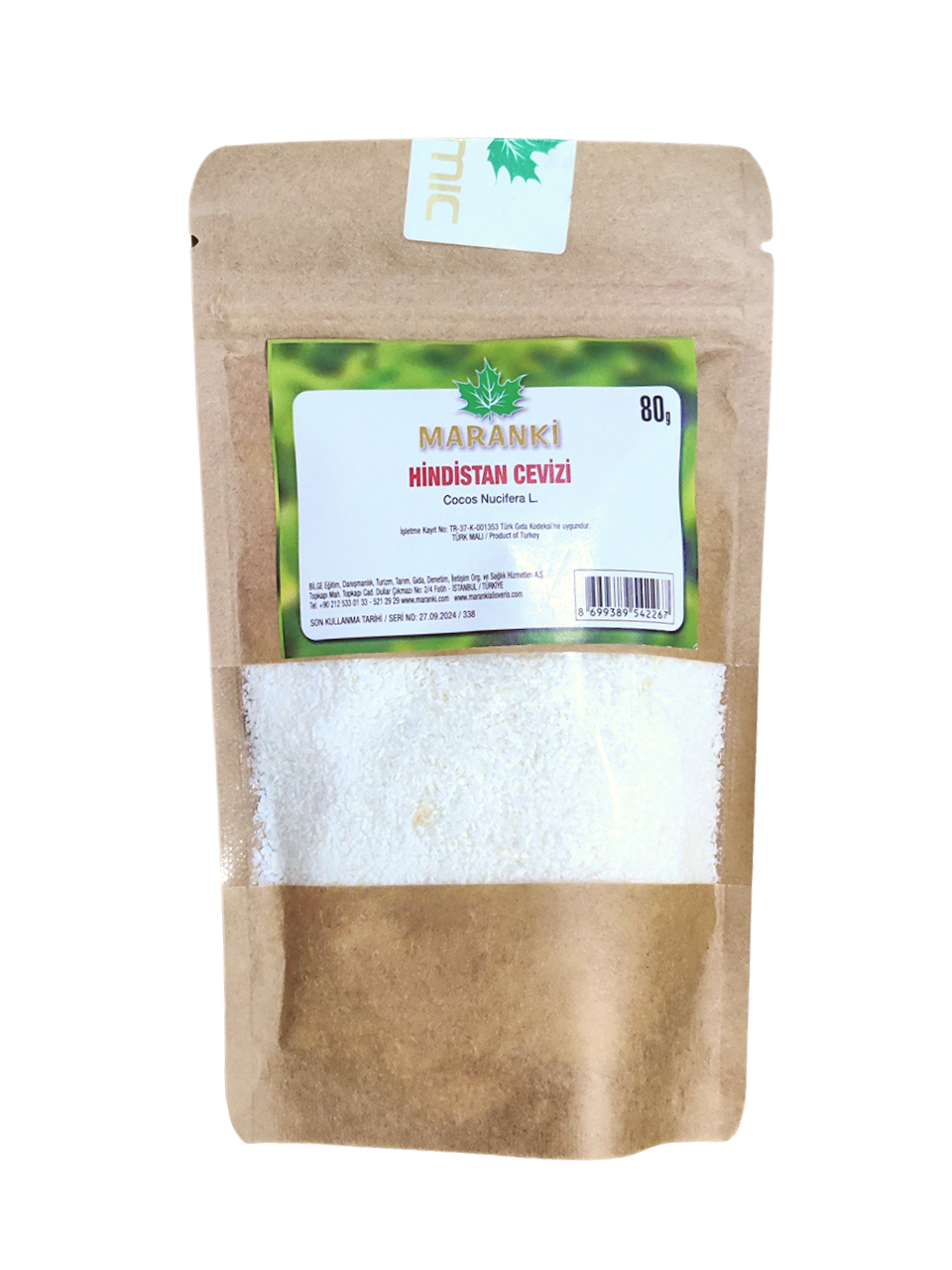 Hindistan Cevizi 80Gr