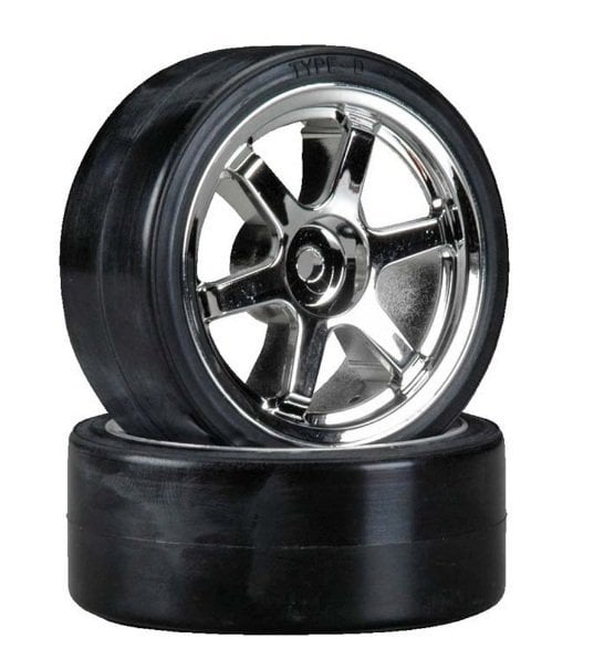 6-S P.Wheel w/D.Tire *2 (26mm)