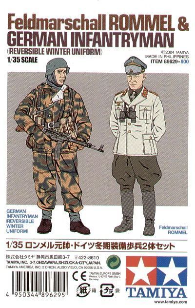 1/35 Rommel & ınfantryman ( Winter )