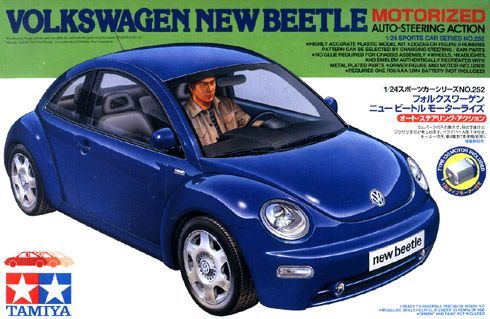 1/24 Volkswagen New Beetle Motorized