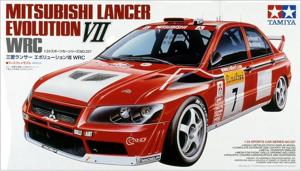 1/24 Lancer Evo WRC VII