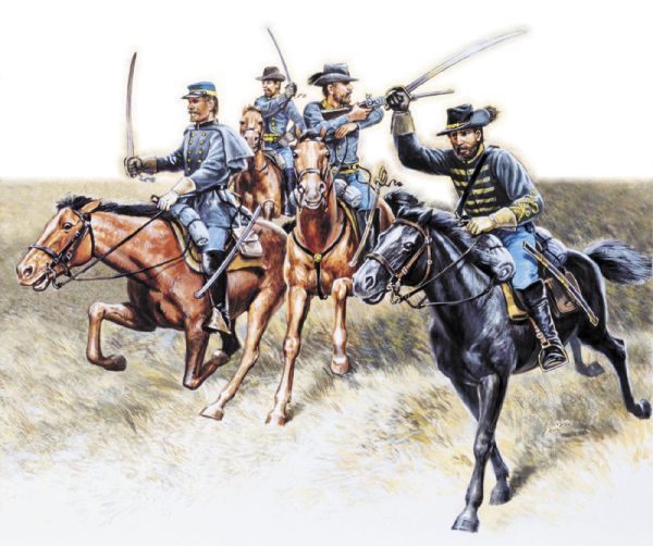 1/32 American Civil War Conf. Cavalry