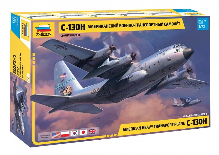 1/72 C-130 H Transport Plane