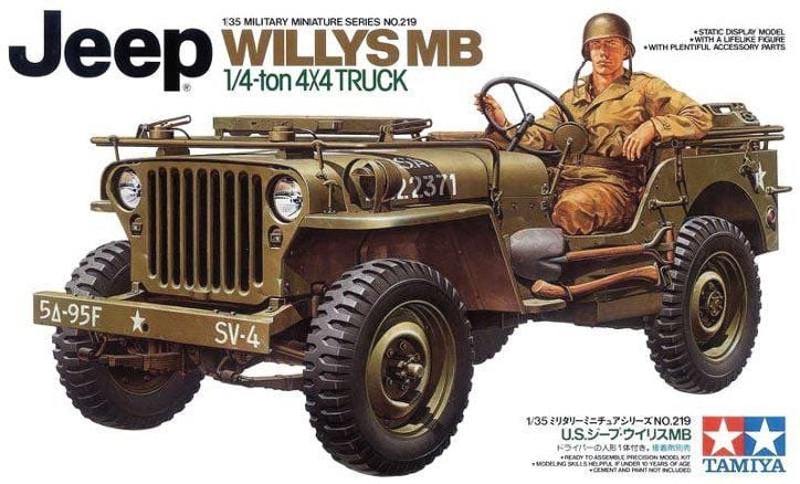 1/35 Jeep Willys MB. 1/4-Ton Truck