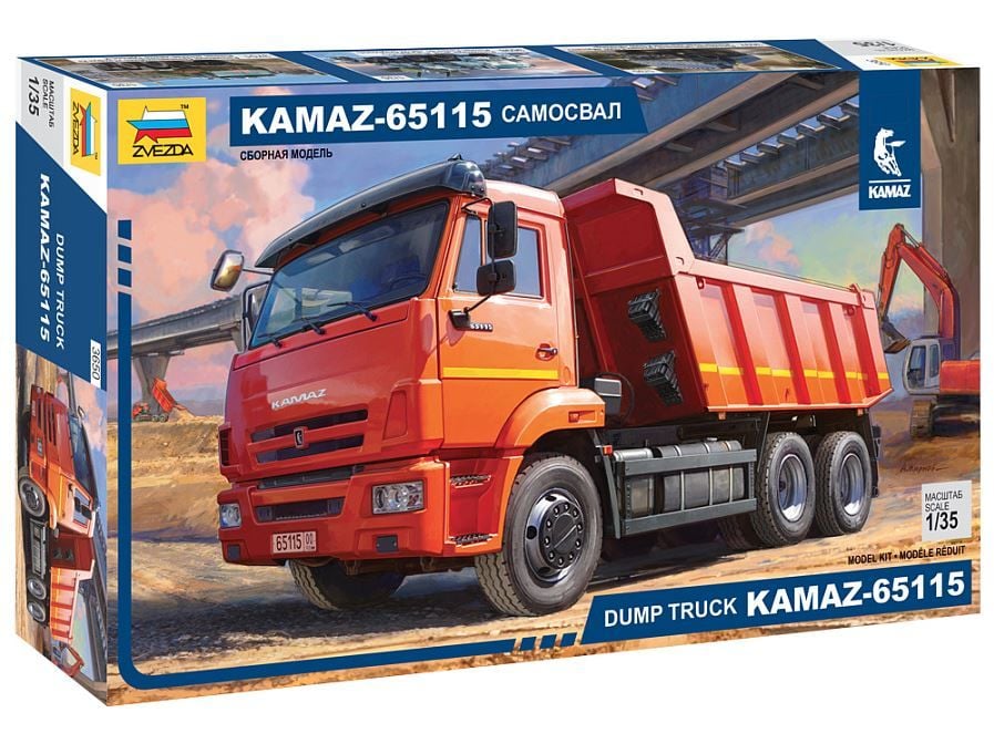 1/35 Kamaz 65116 Dump Truck
