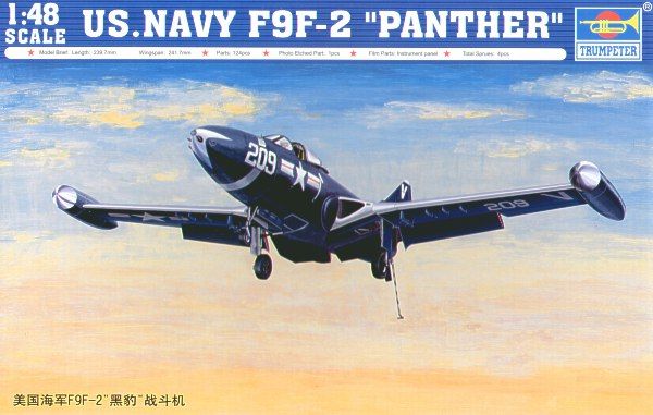 1/48 US NAVY F-9F-2 Panther