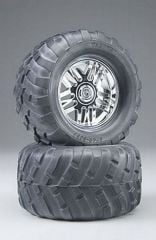 1/10 148/80 LW Block Tire & Wheel