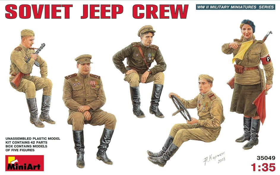 Soviet Jeep Crew