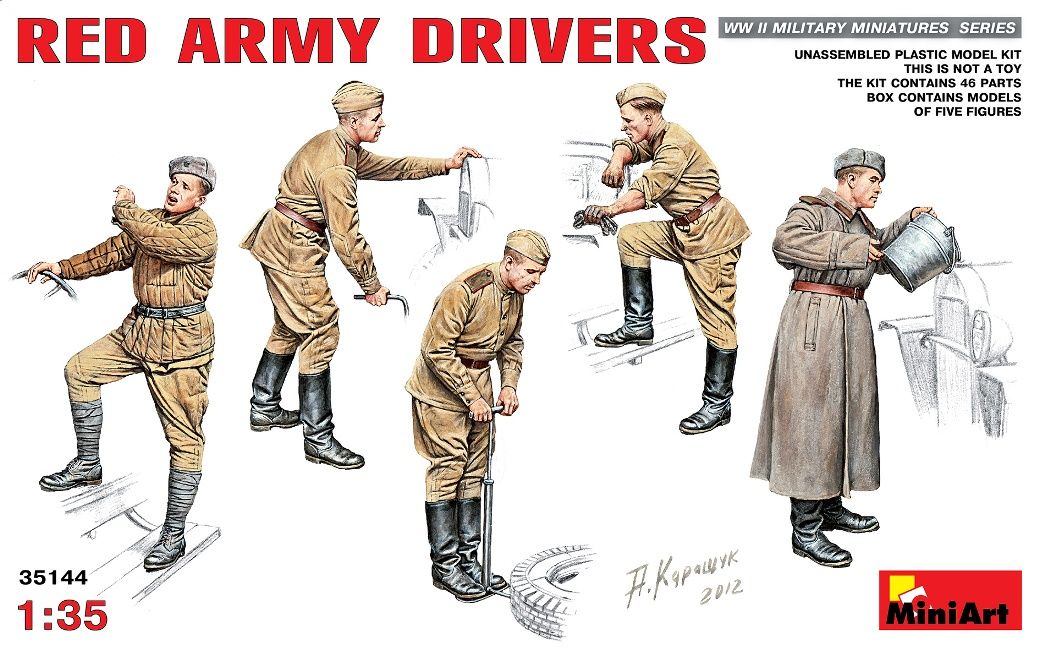 1/35 Red Army Drivers