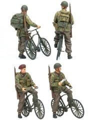 1/35 British Paratroop/Bicycle