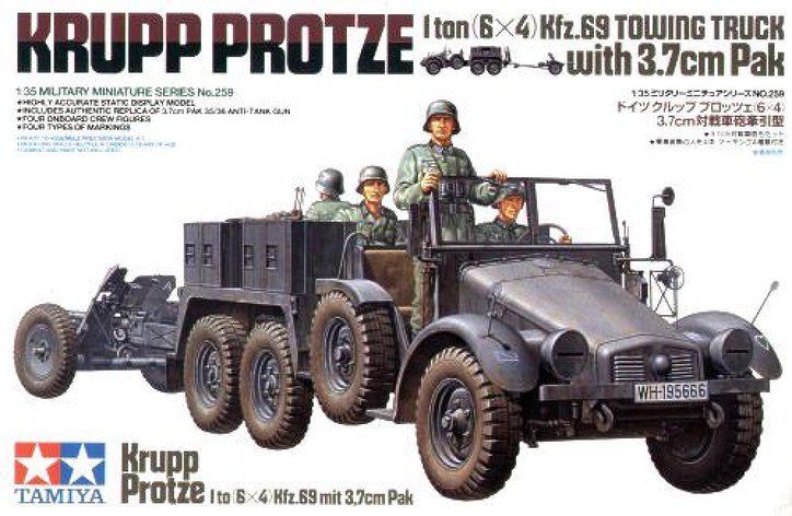 1/35 Krupp Towing Truck w/37mm Pak