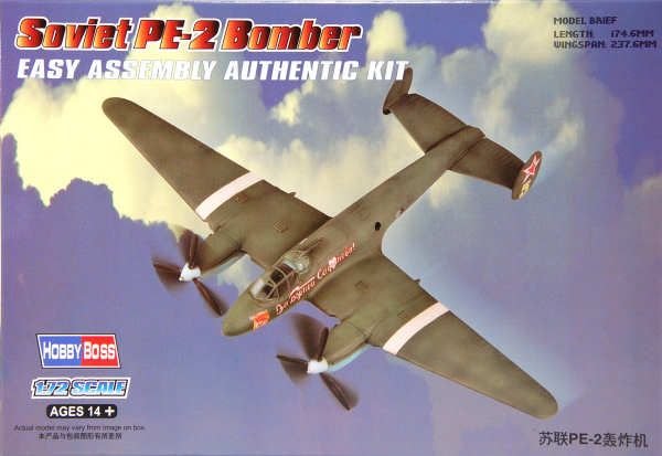 1/72 Dsoviet PE-2 Bomber