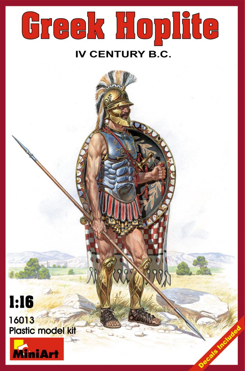 1/16 Greek  Hoplite. IV c. B.C.