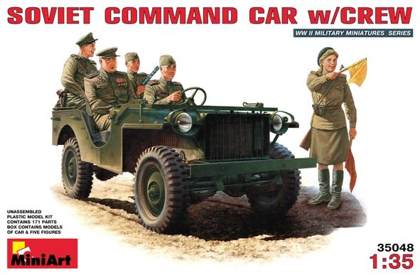1/35 Soviet Command Car  w/crew