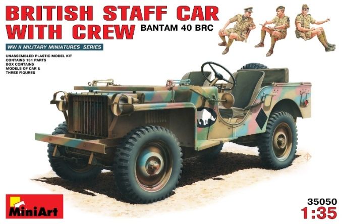 1/35 British Staff Car w/Crew