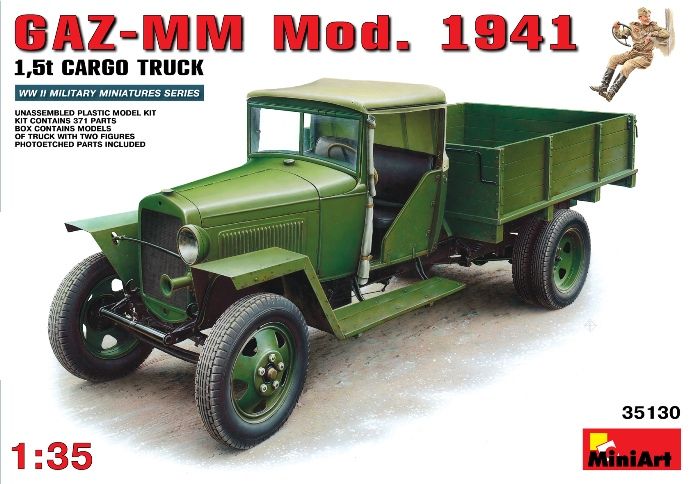 1/35 GAZ-MM Mod.1941 1.5t. Cargo Truck