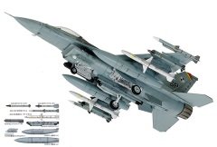 1/72 F-16CJ w/Full Equipment