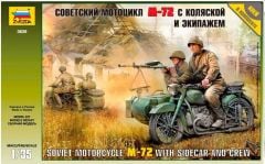1/35 Soviet WWll Motorcycle M-72