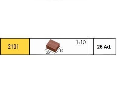 1/2 Ladrillo 1/10 ( 1/2 Tuğla) U/25