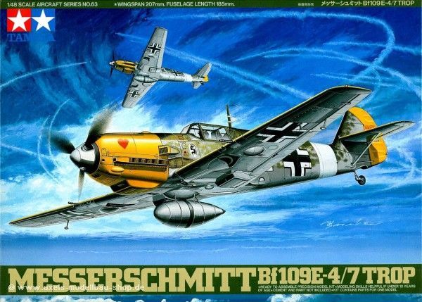 1/48 Messerschmitt Bf 109 E-4/7